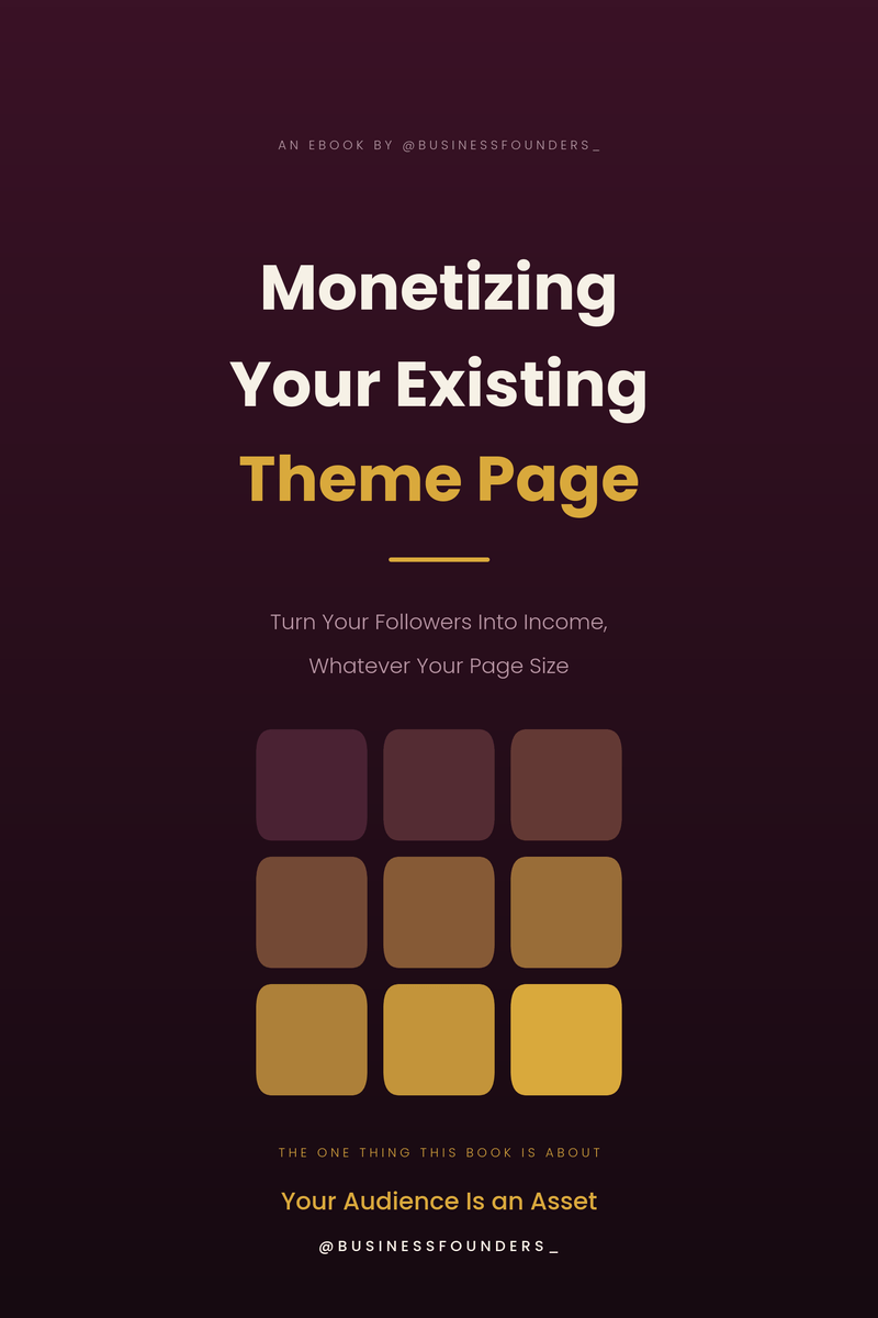 Cover of Monetizing Your Existing Theme Page
